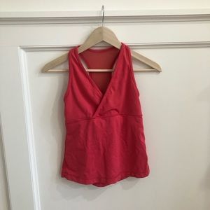 LULULEMON pink tank size 4